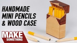 Thumbnail for Making 20 Pencils and Hinged Wooden Case | Woodworking & Art
