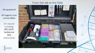 Lab in a suitcase - our mobile molecular laboratory solution