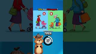 Who is the Kidnapper? #logicpuzzles #quiz #shorts
