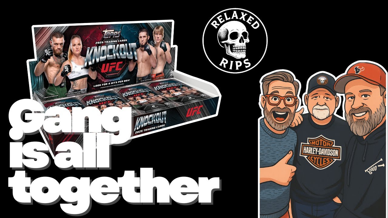 2025 Topps Knockout UFC...blue cards everywhere in this box!!