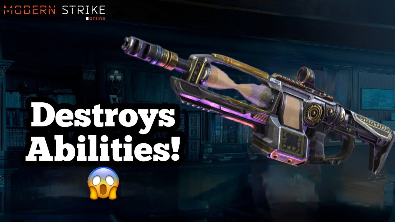 New Update! A NEW Machine Gun That Destoys Abilities! 😳 Chronos63