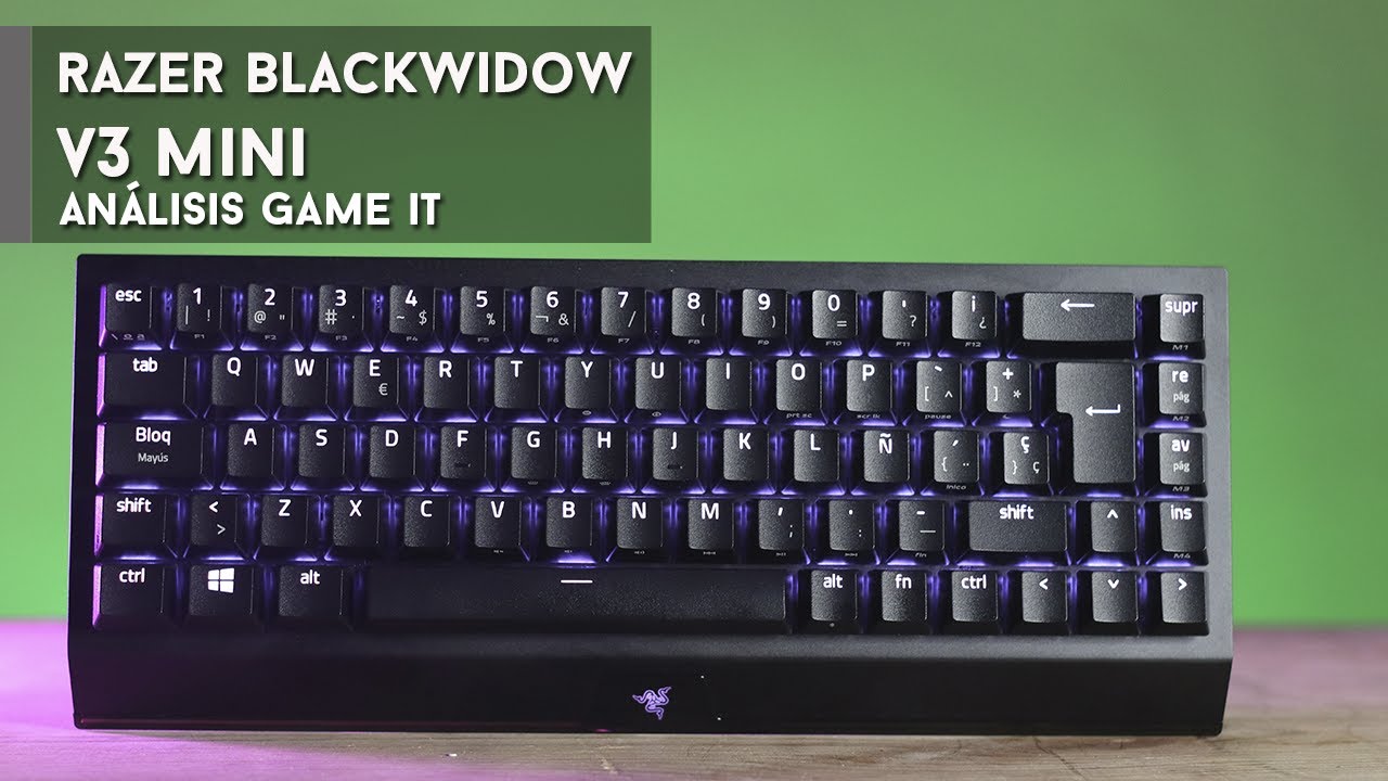 Razer BlackWidow V3 Mini HyperSpeed Teclado Gaming Retroiluminado Yellow  Switch