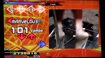 DDR SuperNOVA Fly away -mix del matador- Expert AAA PFC (with footcam)