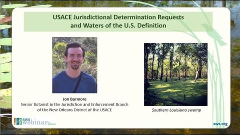 March 2022 Webinar - USACE Jurisdictional Determination Requests & Waters of the U.S. Definition