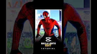 CAPCUT | BAILA LENTO EDIT TUTORIAL ♥️📈 #shorts #tutorial