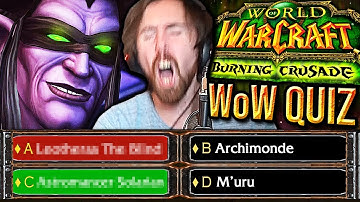 NOT PREPARED! Asmongold VS Ultimate Classic TBC WoW Quiz