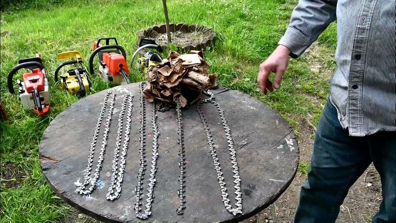 Chainsaw Chains What Are the Differences? YouTube