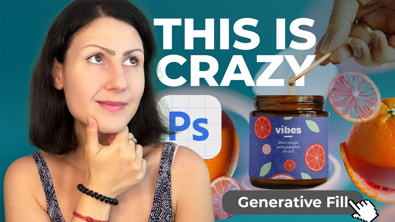 How To Transform Plain Mockups With Photoshop Generative Fill | Brand Design Tips