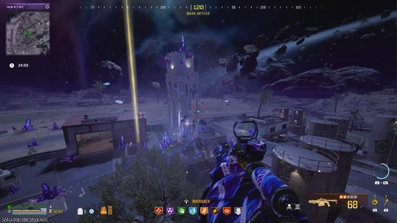 Cod zombies 3rd rift with easter egg boss - YouTube