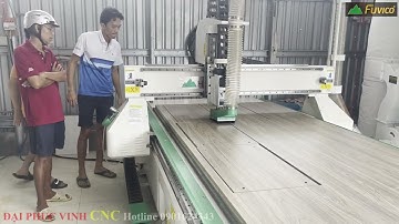 Máy CNC Router một đầu bàn hút chân không tốt nhất! Holztek RT1325V.