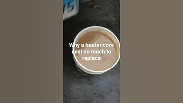 Heater core on a 3.0l ranger, you learn a lot about your truck w this one job