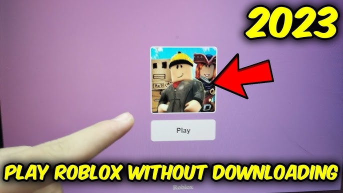 How To Play Roblox Without The App - No Download! 