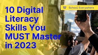 10 Digital Literacy Skills You MUST Master in 2023! 💻🌐