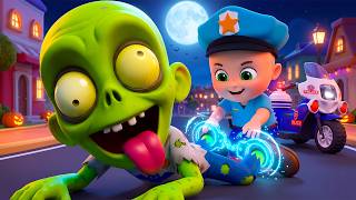 Monster Police 🚨 | Zombie & Witch  | Nursery Rhymes | Baby Cartoon and Kids Songs | Baby Bobo
