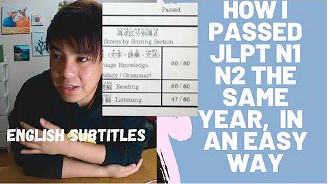 How I passed JLPT N1 and N2 within a year! The easy way!