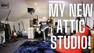 I Built An Amazing Studio In The Attic