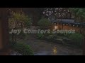 Soft rain sounds on a Korea traditional house rain sounds for calm, concentration and sleep.