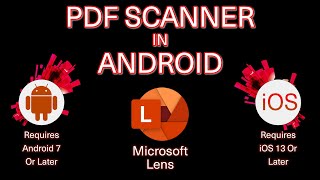 Best PDF Scanner In Android - Microsoft Lens - PDF Scanner screenshot 4