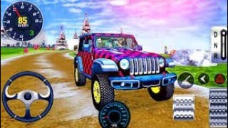 4x4 Jeep offroad Car Driving -Uphill Car Driving Simulator -Android GamePlay screenshot 3