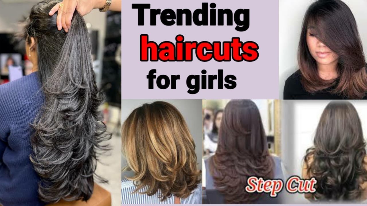 Trending haircuts for university and college girls.short hair amazing haircuts. YouTube