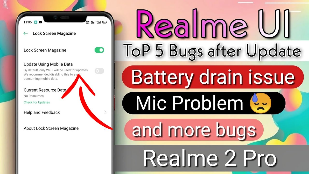 Top 5 bugs In Realme 2 pro After Realme Ui Update l Realme 2 pro After Realme Ui Update bugs l 😎