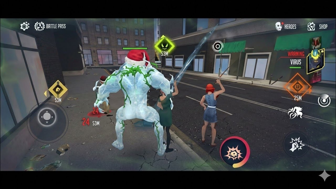 virus vs einmey vs virus vs einmey super man game 10M foryou spider man game.. virus 