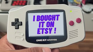 I Bought A Modded Gameboy Advance On Etsy