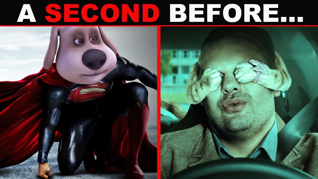 🐶 Talking Ben Becoming Happy (A SECOND BEFORE...). Talking Ben A SECOND BEFORE