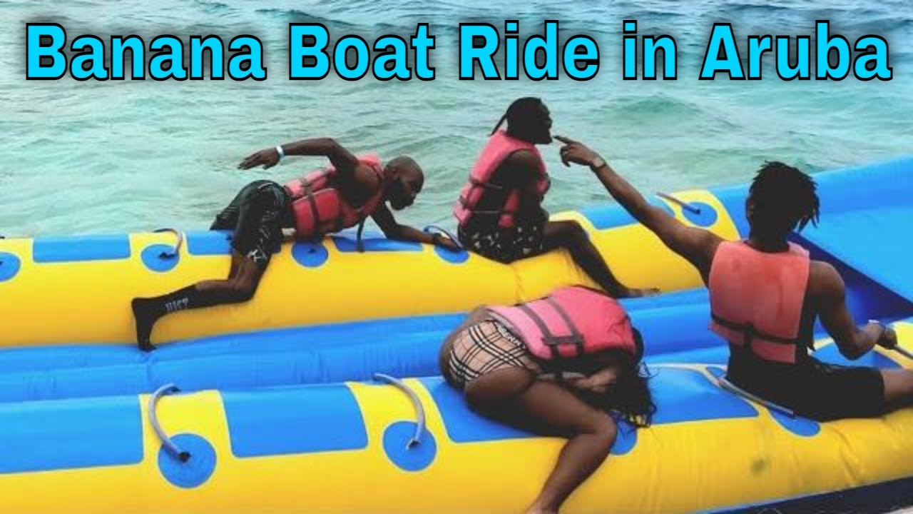 Rochester Man Goes Bananas on a Banana Boat Ride in Aruba YouTube