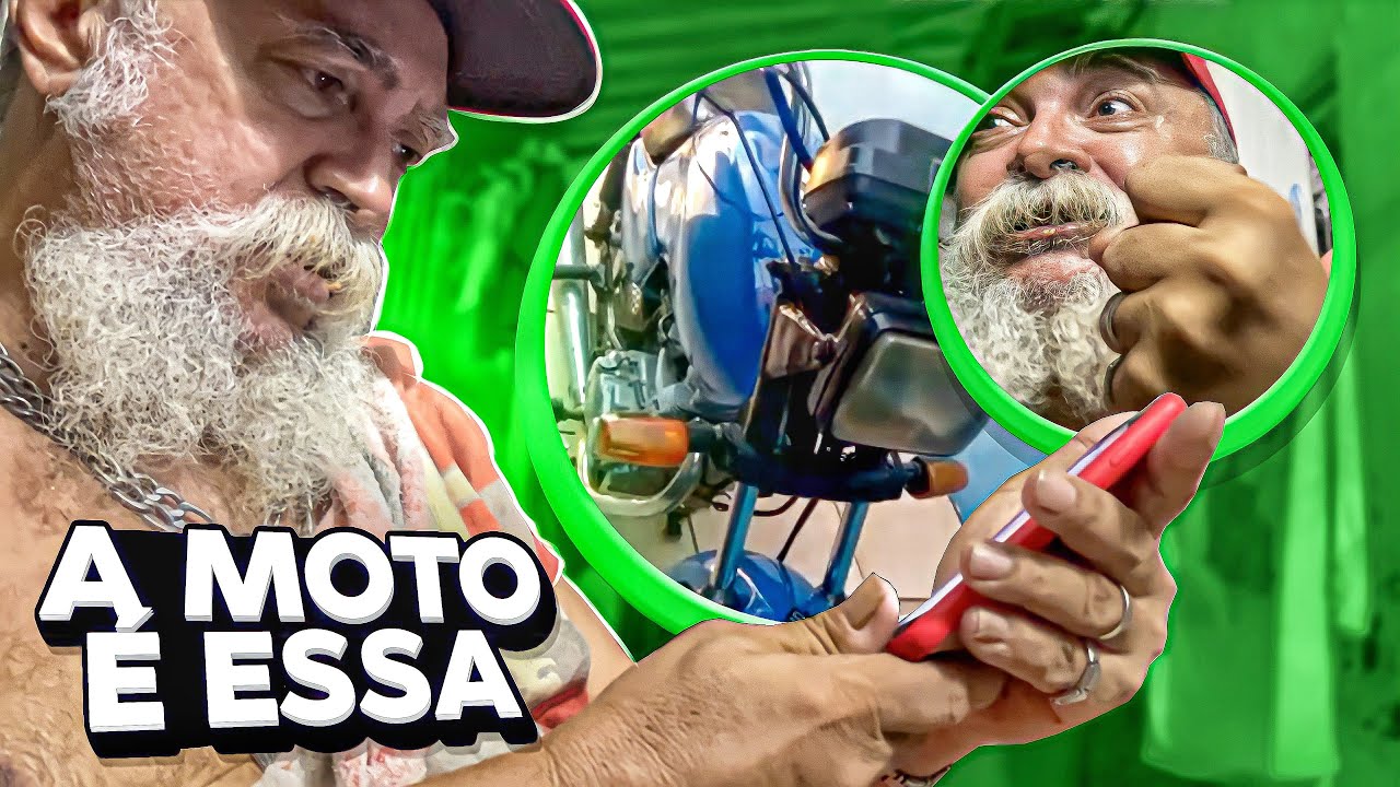 ESSA MOTO E MUITO BOA VEIO E NESSE PREÇO (manetikin comprou a moto) | LUIZ DO SOM