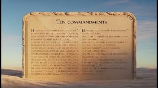 The Ten Commandments - A Gentle Narrative screenshot 5