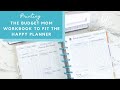 How to Print @The Budget MomWorkbook to Fit into @The Happy Planner 🙌