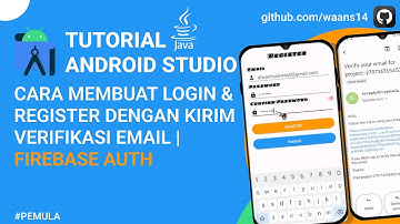 Cara Membuat Verifikasi Login via Email di Android Studio 🔑📧 | Firebase Auth Tutorial