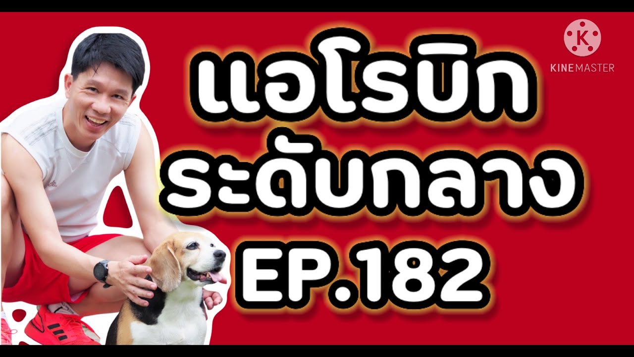 แอโรบิคเพื่อสุขภาพ Ep.182 有氧運動舞蹈 | 有氧運動 | 有酸素 | 泰國 | 在家 | 舞蹈家 | 好気性ダンス |  踊り子 |  自宅で |  タイ語 | 有氧健康