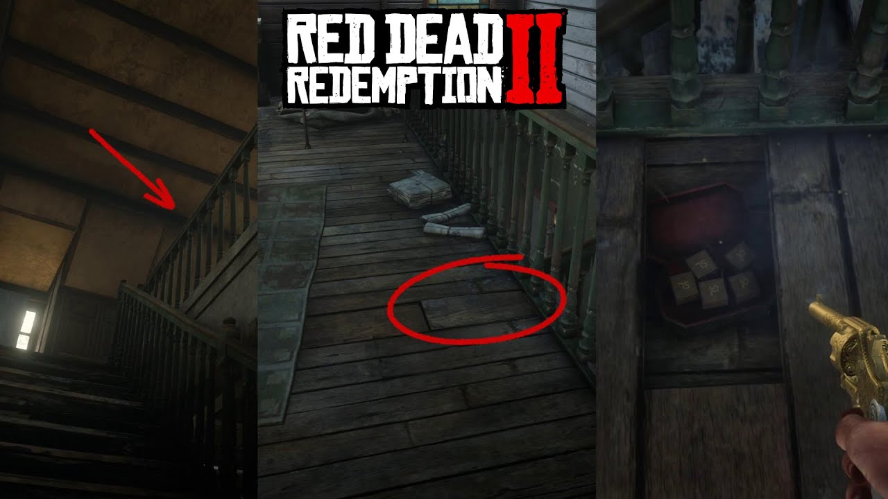 RDR2 - La cachette secrète des Aberdeen - YouTube