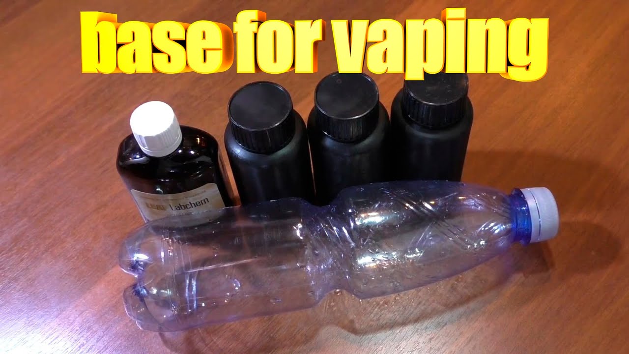 How I make a base for vaping
