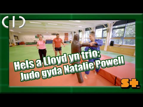 Heledd a Lloyd yn trio: Natalie Powell, tîm Judo Prydain | CIC | Stwnsh