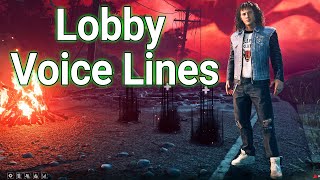 Eddie Munson All Lobby Voice Lines