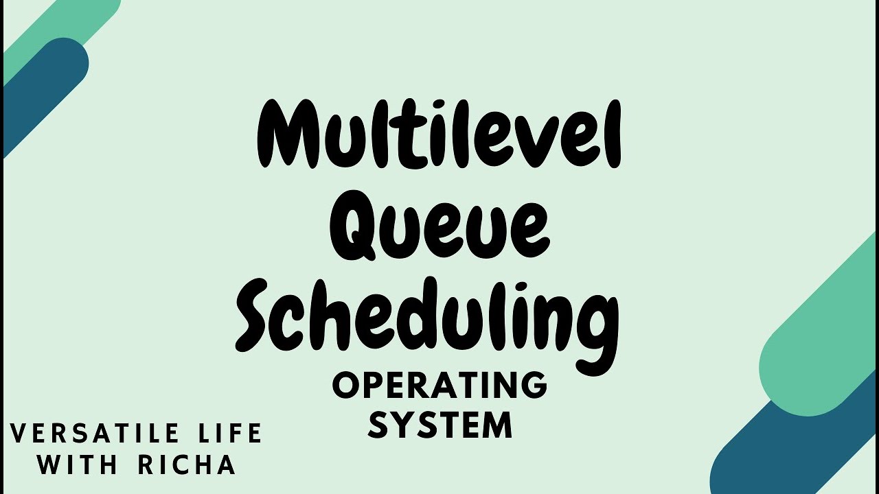Multi Level Queue Scheduling - YouTube