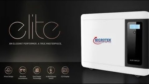 Microtek New Inverter Elite 1500 - New technology Inverter