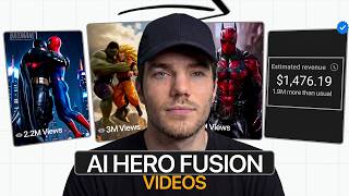 How I Make VIRAL AI Hero Fusion Videos (easy tutorial) screenshot 2
