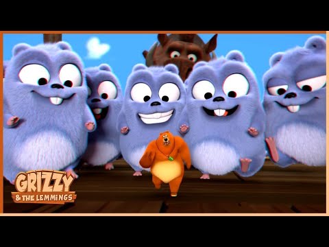 Lemming Fantasy Grizzy The Lemmings Cartoon For