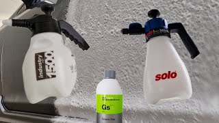 APC Rinse PreWash with Koch Chemie GS & Luxurious Foam & Pump Sprayers #cardetailing #asmr
