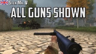 (New Guns) Red Orchestra 2: Heroes Of The West - All Guns Shown