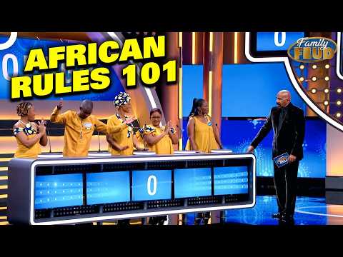3 Hours Of Unfiltered African Culture on Family Feud | Compilations