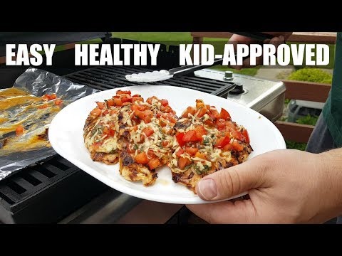 Grilled Bruschetta Chicken | Easy, Healthy Family Meal