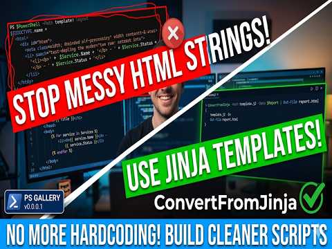 Meet ConvertFromJinja — Bring Native Jinja Templating to PowerShell