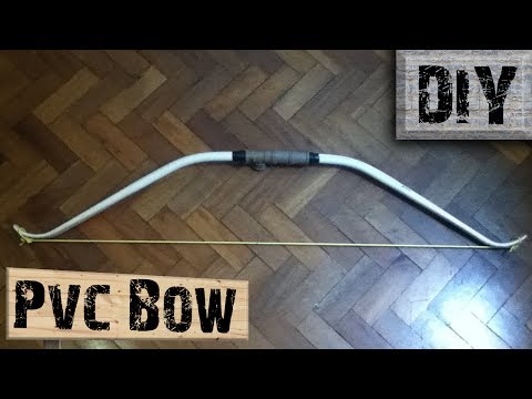 How to make a PVC BOW - No Heat Gun