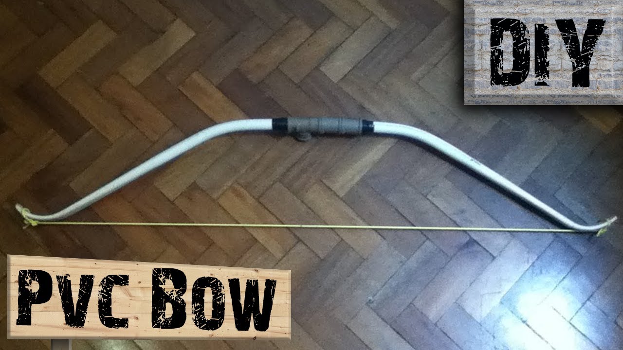 How to make a PVC BOW No Heat Gun YouTube