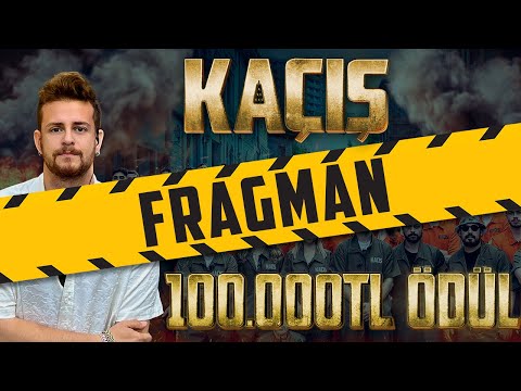 100 KİŞİLİK KAÇIŞ FRAGMAN! 100.000TL ÖDÜL (9 EYLÜL'DE YAYINDA!)